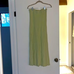 FP light green long skirt XS